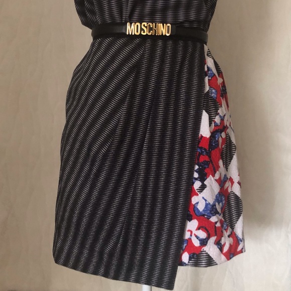 Peter Pilotto x Target Collaboration Red Floral/Check Print Mini Skirt | Size 4 - Picture 1 of 14